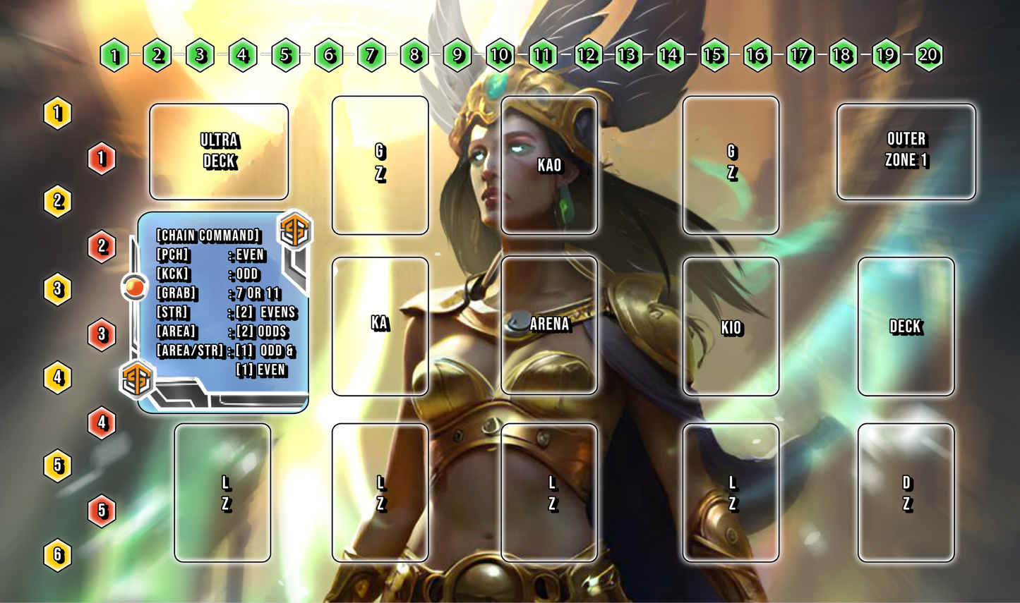 Playmat: Hera’s Conquest