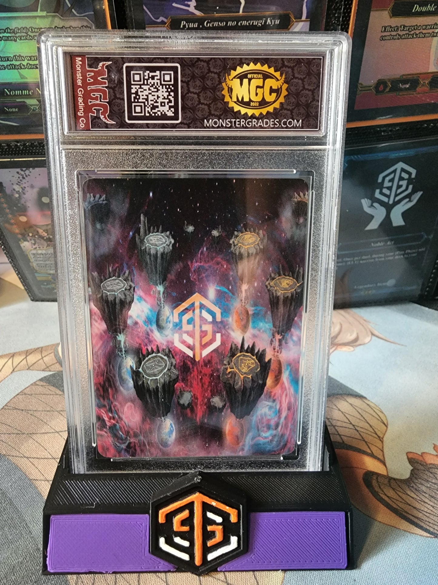 Graded Card: Nomme Nuru Tasuo Mode Alternative Art Sample Slab