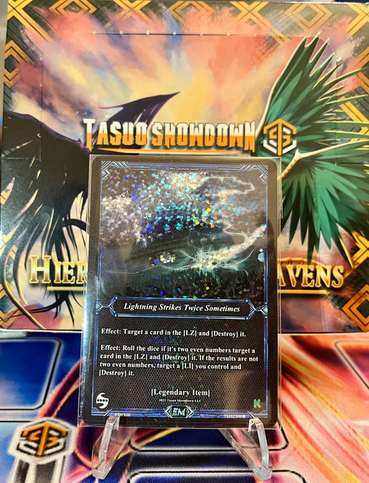 Lightning Strikes Twice Sometimes