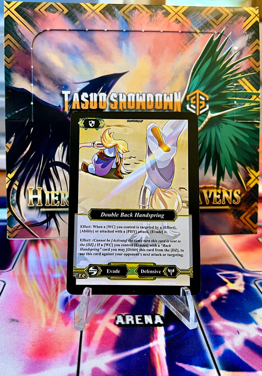 Double Back Handspring