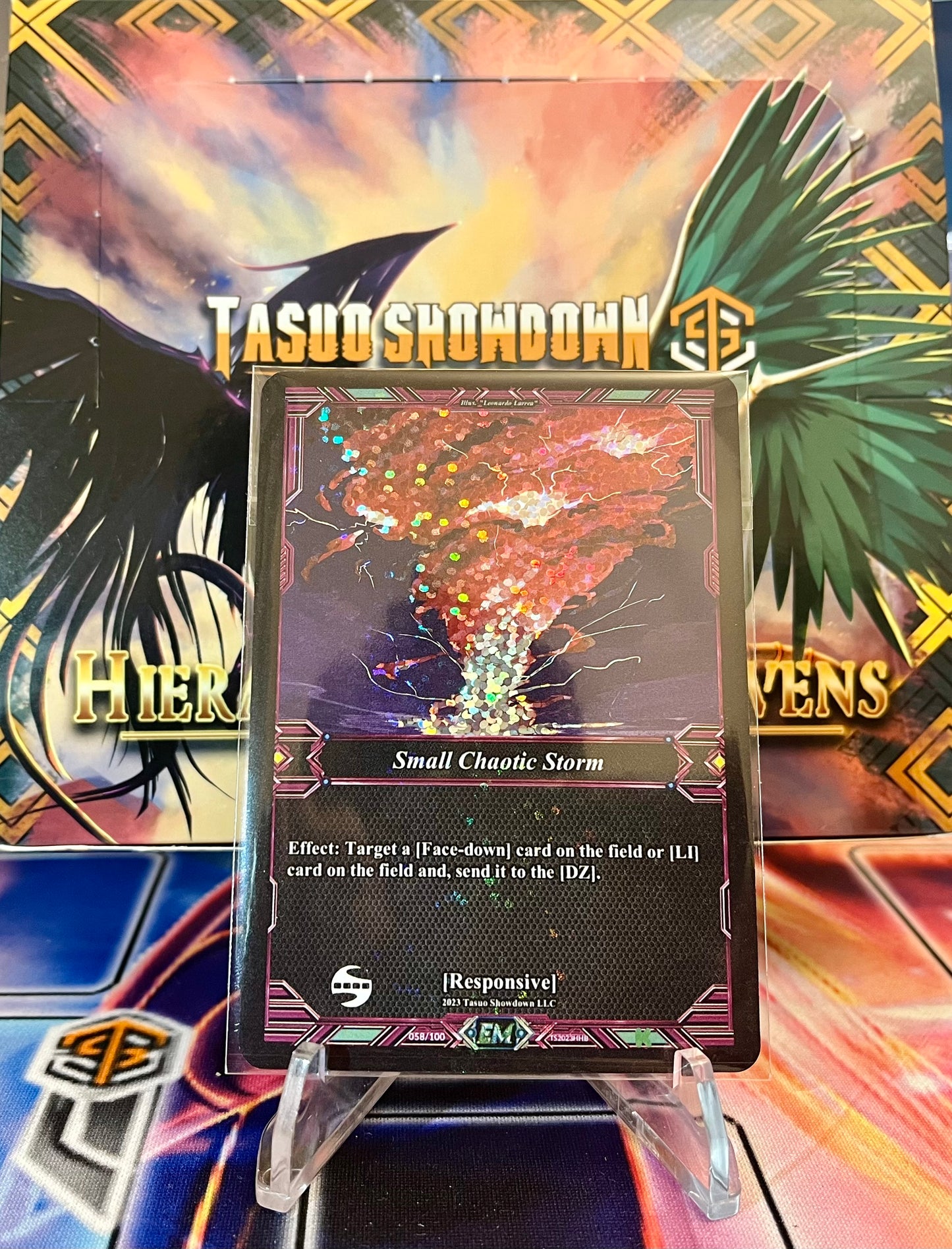 Small Chaotic Storm