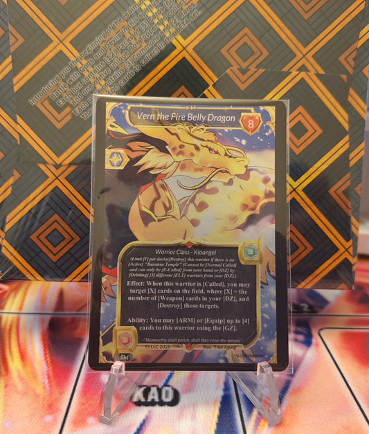 Promo Card: Vern the Fire Belly Dragon