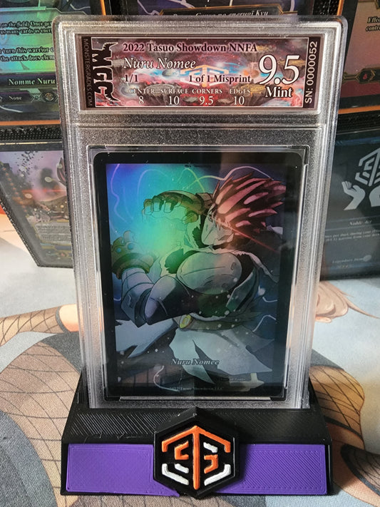 Graded Card: Nomme Nuru Misprint Full Alternative Art Slab 1 OF 1